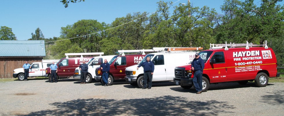 Hayden Fire Protection Staff